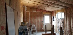 Drywall installation for additions